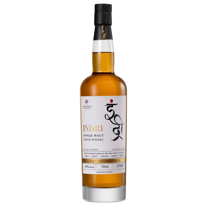 Indri Trini Indian Single Malt Whisky image