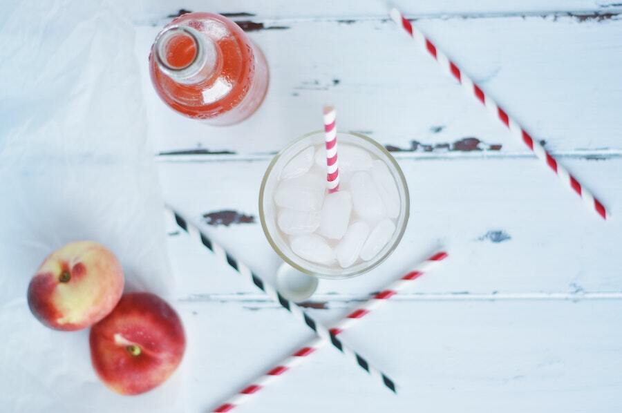 Peach Syrup for cocktails