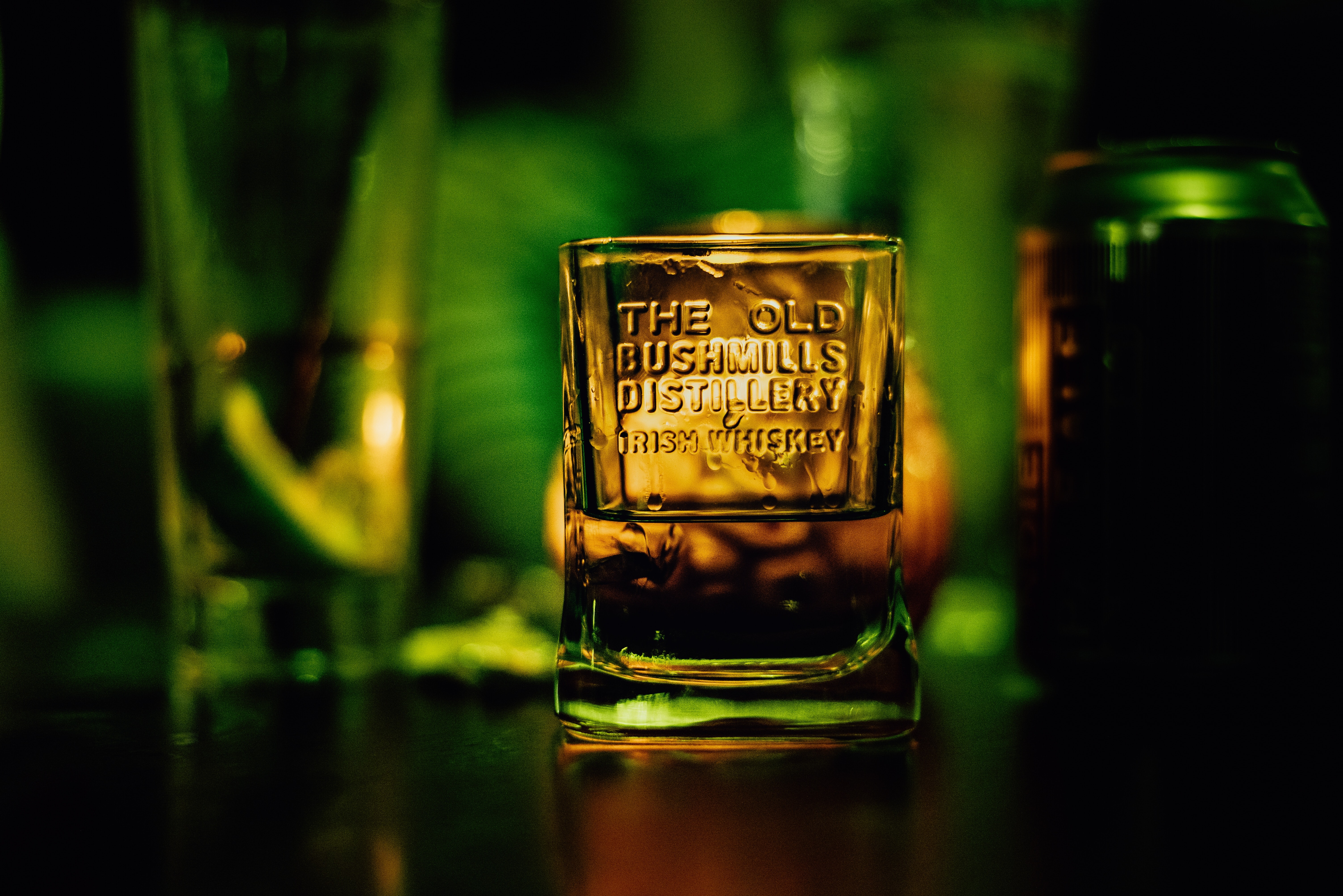 bushmills whiskey glass