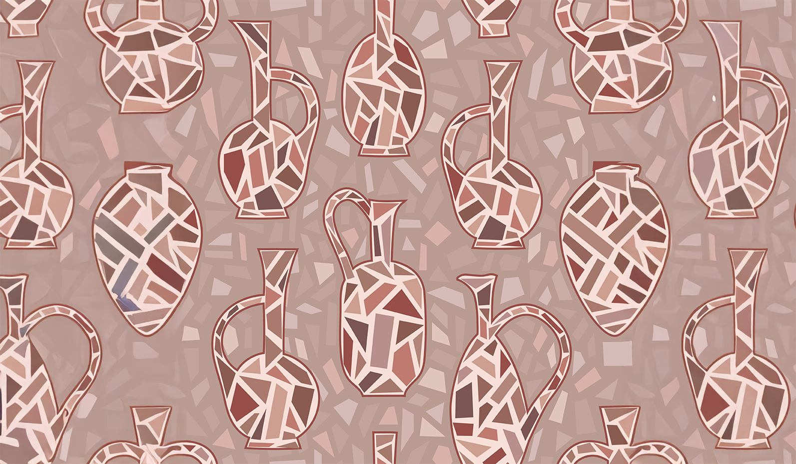 Georgian Amphora Pitcher Illustration